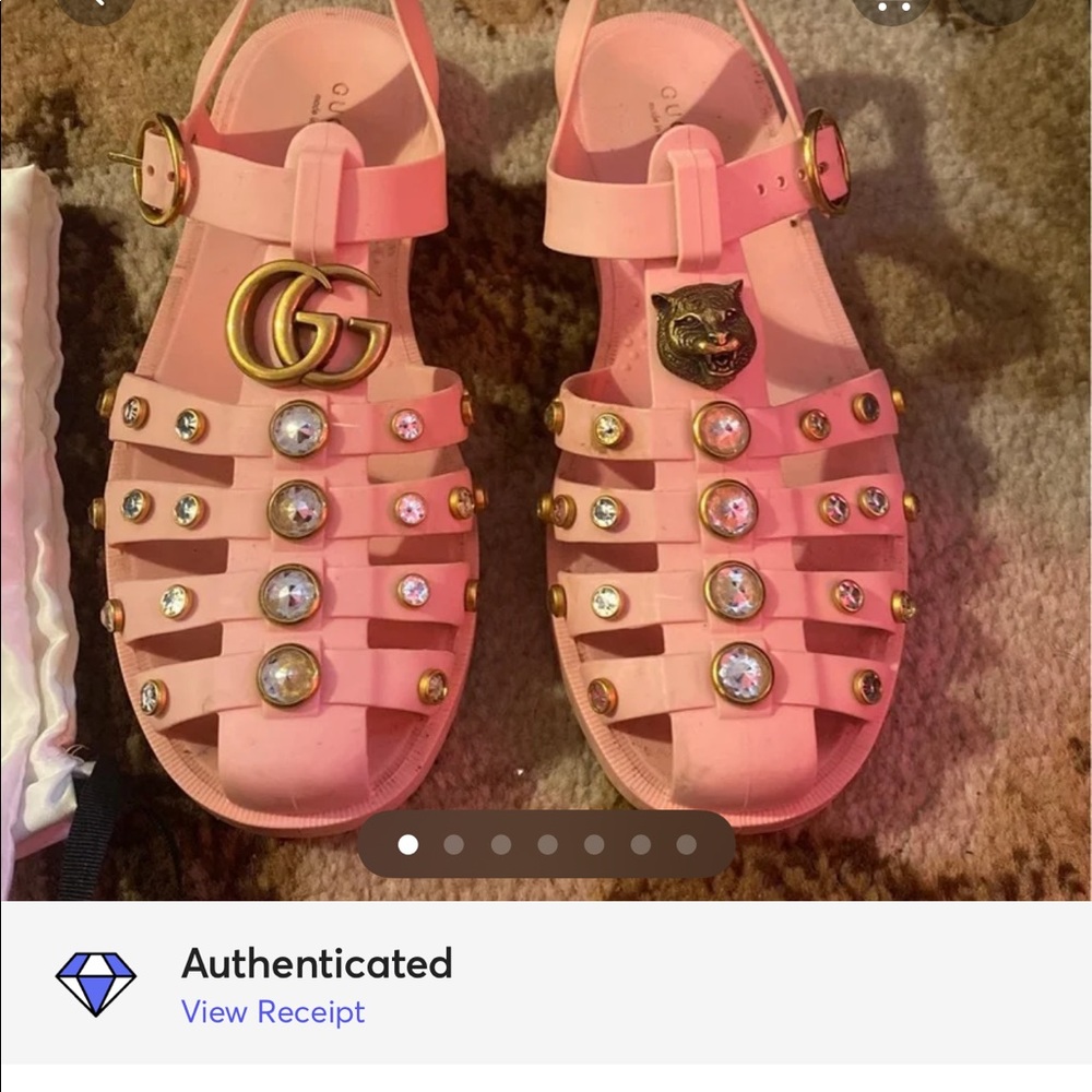 Gucci Sandals women size 38 AUTHENTIC